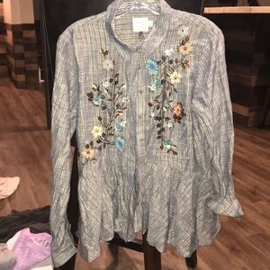 Beaded blouse